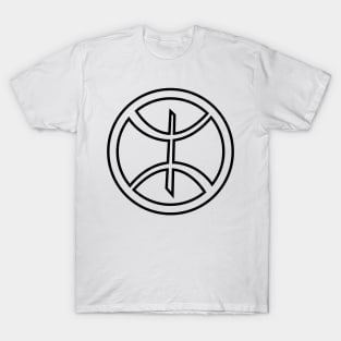 Amazigh Symbol with Circle T-Shirt